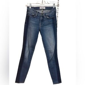 Etienne Marcel Blue Denim Skinny Jeans‎ Two Tone Wash Size 26